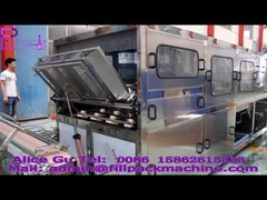 โรงงานบรรจุน้ำดื่มขนาด 600BPH สำหรับผลิตน้ำบริสุทธิ์บรรจุถังขนาด 5 แกลลอน