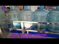 J26 600BPH สายการผลิตน้ําขวด 5 แกลลอน