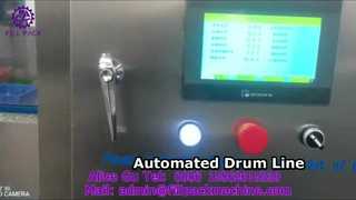 2236 L5 5-Gallon Drum อัตโนมัติ 120-Drum Single-Head Decapping, การแปรงภายนอก, การล้าง, การเติม,