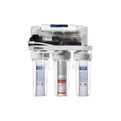 ใช้ในบ้านเครื่องกรองน้ำระบบ Reverse Osmosis 10/20 นิ้ว 5 ขั้นตอน Homestyle RO Machine ผู้ผลิต
