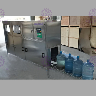 เครื่องเติมขวดเหล็กไร้สแตนเลส กาลอน สายเดียว PID Contorl ผู้ผลิต
