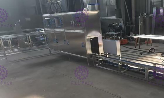 สแตนเลส 304 120 BPH 5 แกลลอนเครื่องบรรจุ ผู้ผลิต