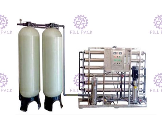 เครื่องบำบัดน้ำระบบ Reverse Osmosis ดื่มได้ 3000lph ถังกรอง FRP ผู้ผลิต