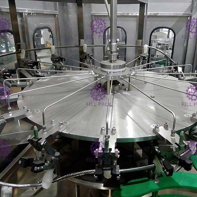 เครื่องบรรจุขวดแร่ 3L / 5L / 10L น้ำบริสุทธิ์ 3 ใน 1 พลาสติก 1,000BPH 7.5KW ผู้ผลิต