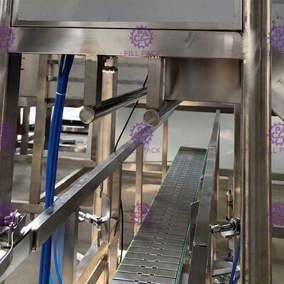 เครื่องบรรจุน้ำดื่มสแตนเลส 304 1200BPH ผู้ผลิต