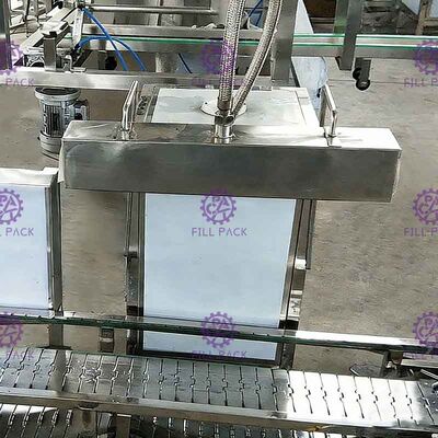 การยกให้อาหารอัตโนมัติสายการผลิต SUS 304 120 BPH Gallon ผู้ผลิต