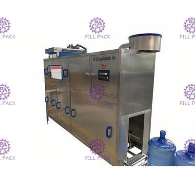 Automatic 5mm Level 120BPH Gallon Filling Line PLC Control ผู้ผลิต