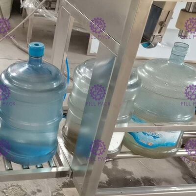 สแตนเลส 304 120 BPH 5 แกลลอนเครื่องบรรจุ ผู้ผลิต