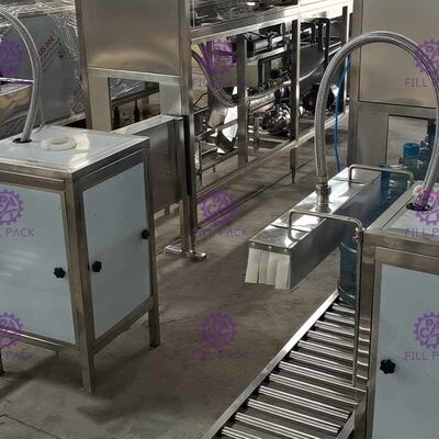 เครื่องบรรจุน้ำดื่มขนาด 5 แกลลอน 120 ขวดต่อชั่วโมง ระดับ 5 มม. ผู้ผลิต