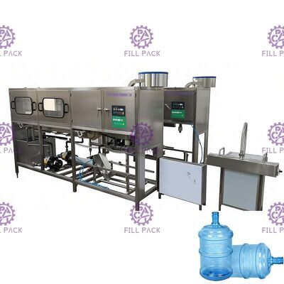 QGF-100 เครื่องบรรจุขวดอัตโนมัติ 120 Bph 5 แกลลอน / เครื่อง / ระบบ ผู้ผลิต