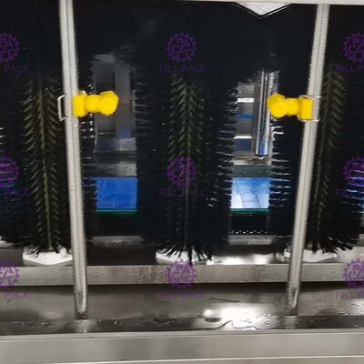 เครื่องล้างขวดภายนอกขนาด 5 แกลลอน 450BPH ผู้ผลิต