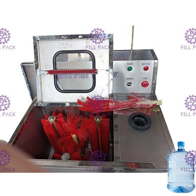 120BPH BS-1 Semiauto Barrel 5 Gallon เครื่องล้างขวด พร้อมปุ่มสกรม ผู้ผลิต