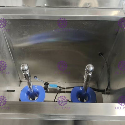 เครื่องล้างขวดเหล็กไร้ขัด 3 แกลลอน BSC-2 พร้อมหน้าต่างการตรวจสอบ ผู้ผลิต