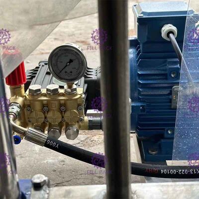 SWXNC-1 ความดันสูง ล้างภายใน 5 แกลลอน เครื่องล้างขวด ล้างแปรงภายนอก สถานีเดียว ผู้ผลิต