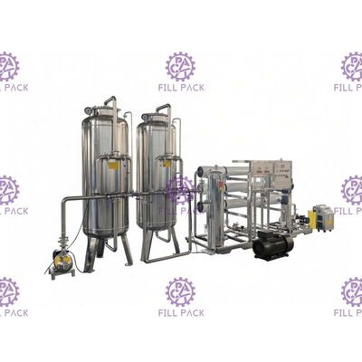 Sus304 วาล์วควบคุมการทำงานอัตโนมัติดื่ม 4000lph Ro Water Treatment Machine ผู้ผลิต