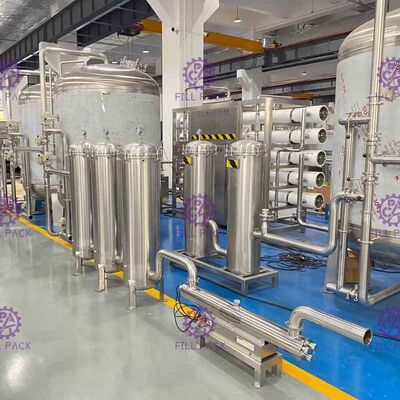 สแตนเลส 304 20tph Borehole ดื่ม Ro Water Filter Plant Machine ผู้ผลิต