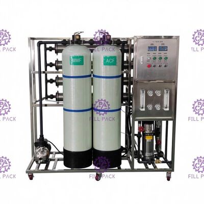 500 Lph 220v เครื่องกรองน้ำดื่มแบบ Reverse Osmosis พร้อมเมมเบรน 4040 ผู้ผลิต