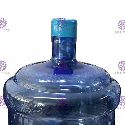 หนึ่งชิ้นถังน้ำบริสุทธิ์ 55 มม. Pe แกลลอนฝาขวดพร้อมป้ายที่กำหนดเอง ผู้ผลิต