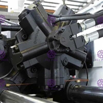 อัตโนมัติ 5 แกลลอน กระป๋องน้ํา Preform สําหรับ PET เบ็คเก็ต servo driven ผู้ผลิต