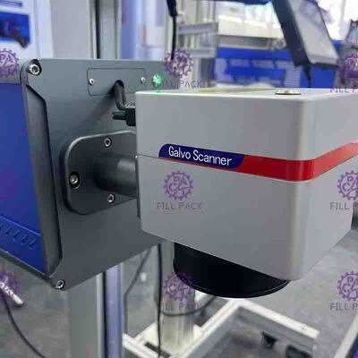 สายการพิมพ์วันที่ด้วยเลเซอร์ระบายความร้อนด้วยอากาศ 1KW / โรงงาน / หน่วยสำหรับขวดเครื่องดื่ม ผู้ผลิต