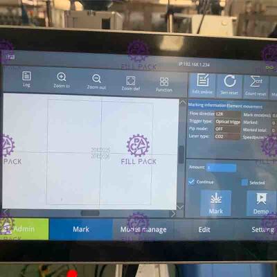 High Resolution Inkjet Coding Line / Unit for Bar Code Printing ผู้ผลิต