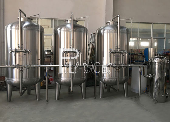 8040 เมมเบรน 8TPH เครื่องกรองน้ำระบบ Reverse Osmosis ผู้ผลิต