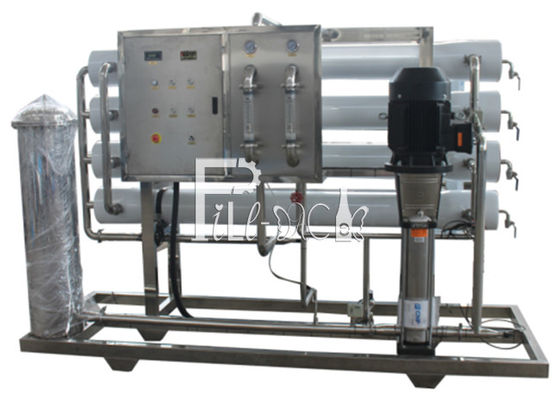 8040 เมมเบรน 8TPH เครื่องกรองน้ำระบบ Reverse Osmosis ผู้ผลิต