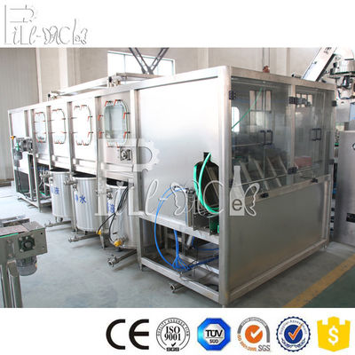 ถัง / บาร์เรล / แกลลอน 1500bph เครื่องบรรจุน้ำอัตโนมัติPLC ผู้ผลิต