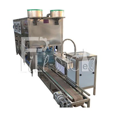 100bph Automatic Plc ควบคุมเครื่องบรรจุ 5 แกลลอนสำหรับน้ำดื่ม ผู้ผลิต