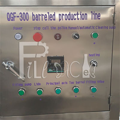 100bph Automatic Plc ควบคุมเครื่องบรรจุ 5 แกลลอนสำหรับน้ำดื่ม ผู้ผลิต