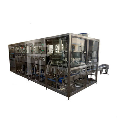 450bph เครื่องบรรจุอัตโนมัติ 9.75kw 5 แกลลอนพร้อม PLC Control ผู้ผลิต