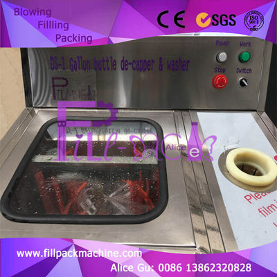 เครื่องล้างขวดความจุ 150-280bph ขับเคลื่อนด้วยไฟฟ้า ผู้ผลิต