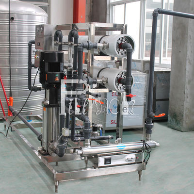 Sus304 วาล์วควบคุมการทำงานอัตโนมัติดื่ม 4000lph Ro Water Treatment Machine ผู้ผลิต