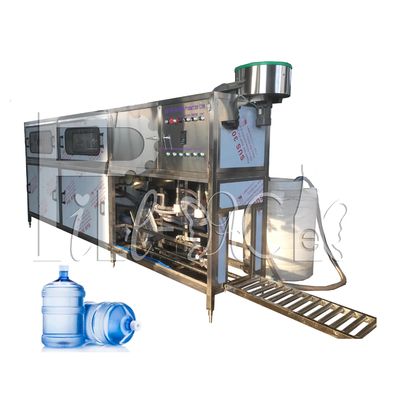 200bph Cap Lifter Gallon เครื่องบรรจุอัตโนมัติ ผู้ผลิต