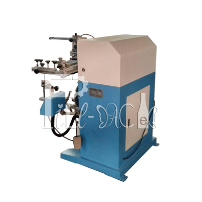 Semiauto โรตารี่ซิลค์สกรีนการพิมพ์ขวด Labeller การตรวจจับโฟโตอิเล็กทริกสำหรับขวด 20l ผู้ผลิต