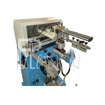 Semiauto โรตารี่ซิลค์สกรีนการพิมพ์ขวด Labeller การตรวจจับโฟโตอิเล็กทริกสำหรับขวด 20l ผู้ผลิต