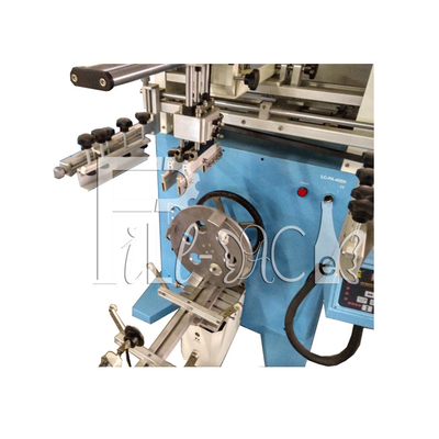Semiauto โรตารี่ซิลค์สกรีนการพิมพ์ขวด Labeller การตรวจจับโฟโตอิเล็กทริกสำหรับขวด 20l ผู้ผลิต