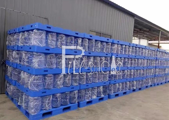 พาเลทพลาสติกรีไซเคิลน้ำ HDPE ขนาดใหญ่สองด้านวางซ้อนกันได้ Reversible ผู้ผลิต