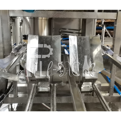 300BPH 18.9l 5 แกลลอนเครื่องบรรจุน้ำควบคุม PLC พร้อมหน้าจอสัมผัส ผู้ผลิต
