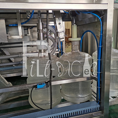 120BPH 5 แกลลอน 18.9L น้ำดื่มเครื่องบรรจุน้ำแร่บรรจุขวดสายการผลิต ผู้ผลิต