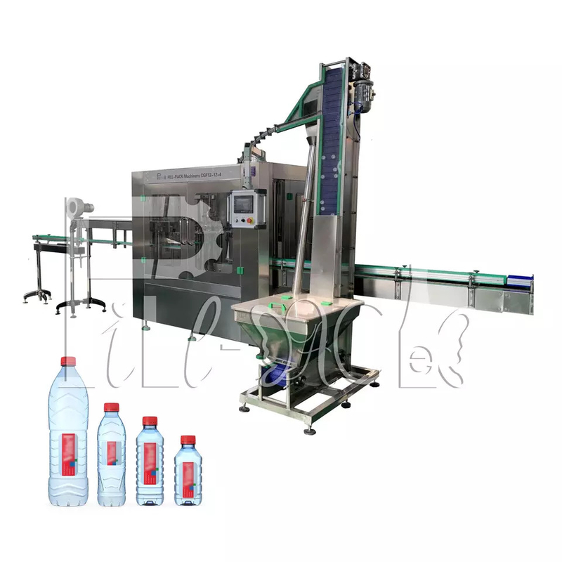 เครื่องบรรจุน้ำแร่บรรจุขวดแบบครบชุด Automatic PET Plastic ผู้ผลิต