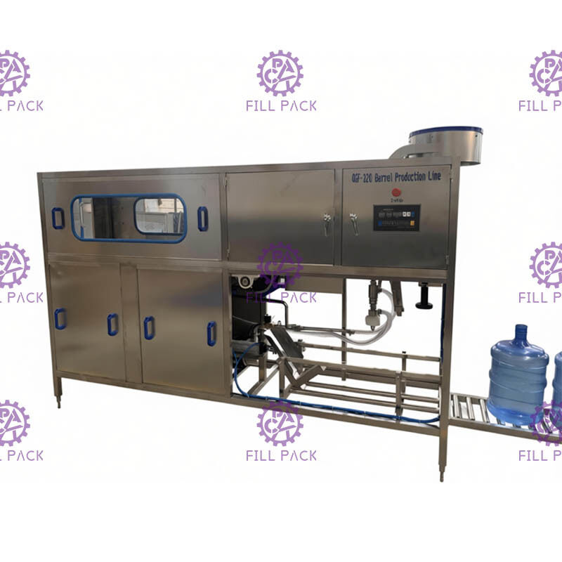 Automatic 5mm Level 120BPH Gallon Filling Line PLC Control ผู้ผลิต