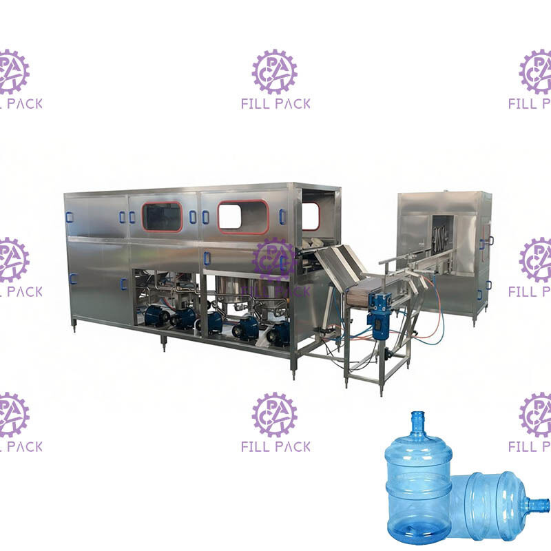 เครื่องคัดเเยกสองฝา SUS304 300 BPH 5 แกลลอนบรรจุขวด ผู้ผลิต