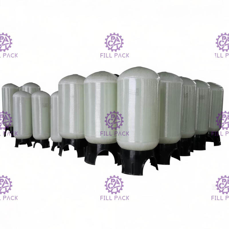 Frp Tank Water Filter ถังไฟเบอร์กลาสและชิ้นส่วนสำหรับบำบัดน้ำ ผู้ผลิต
