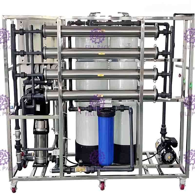 500 Lph 220v เครื่องกรองน้ำดื่มแบบ Reverse Osmosis พร้อมเมมเบรน 4040 ผู้ผลิต