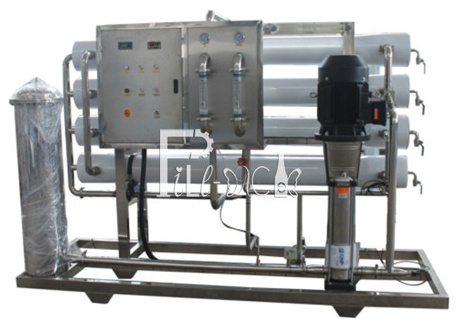 8040 เมมเบรน 8TPH เครื่องกรองน้ำระบบ Reverse Osmosis ผู้ผลิต