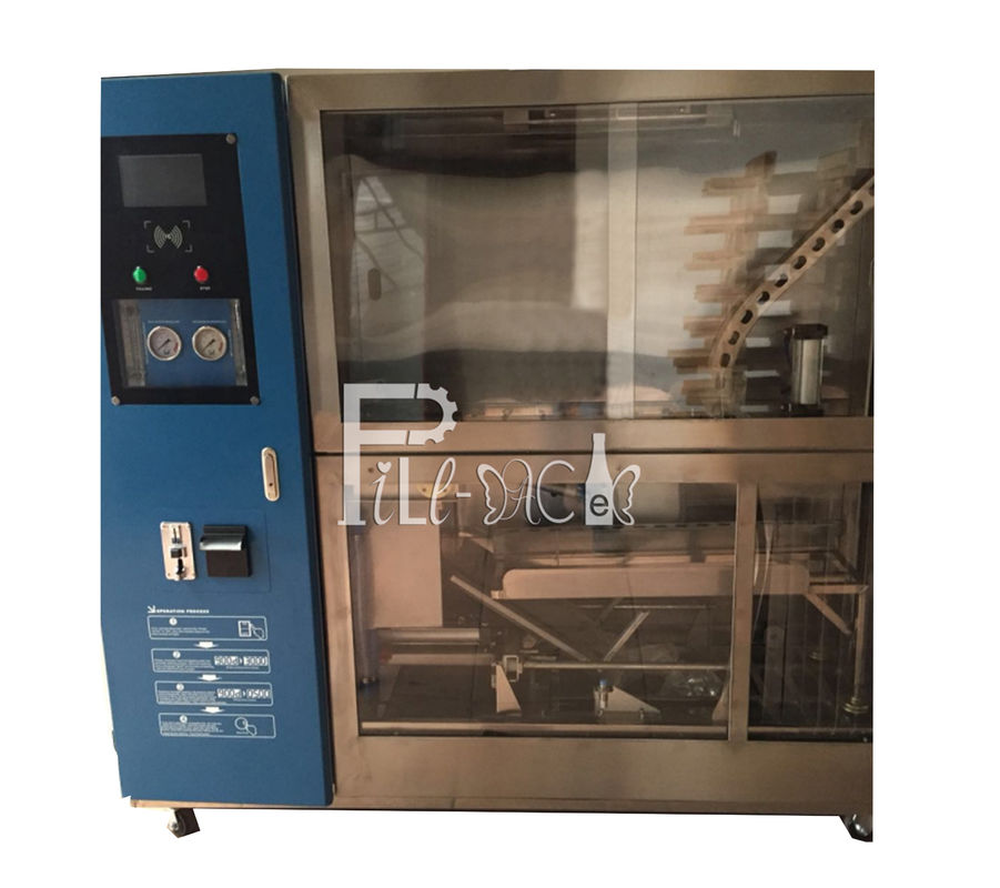 เครื่องทำหมัน Uv แบบบริการตนเอง 400lph Water Atm Vending Machine ผู้ผลิต