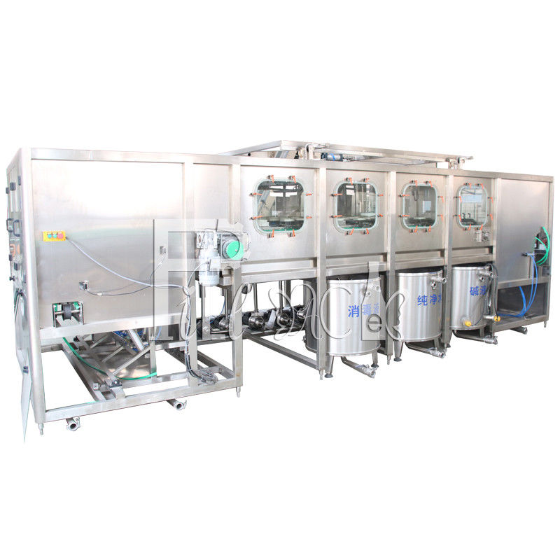 ถัง / บาร์เรล / แกลลอน 1500bph เครื่องบรรจุน้ำอัตโนมัติPLC ผู้ผลิต