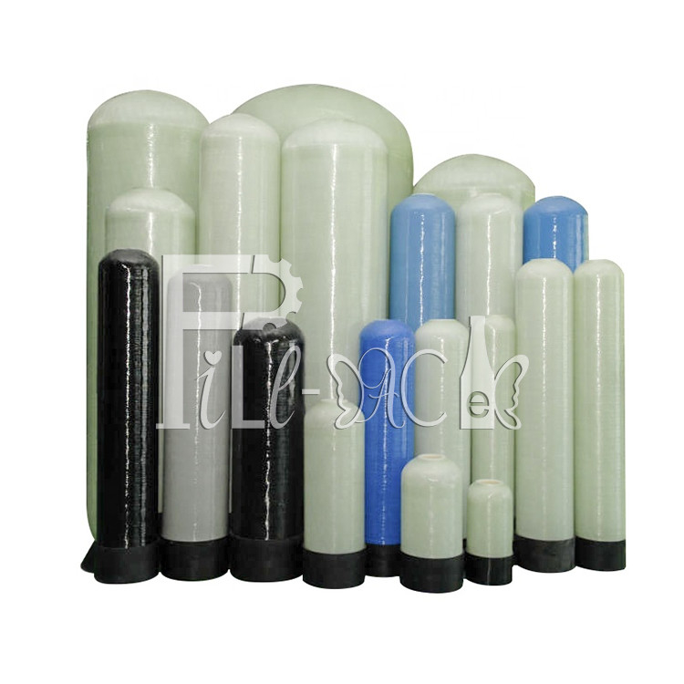 เครื่องบำบัดน้ำไฟเบอร์กลาสถังความดันกรองทราย FRP Tank ผู้ผลิต