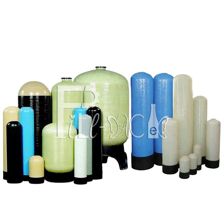 Frp Tank Water Filter ถังไฟเบอร์กลาสและชิ้นส่วนสำหรับบำบัดน้ำ ผู้ผลิต